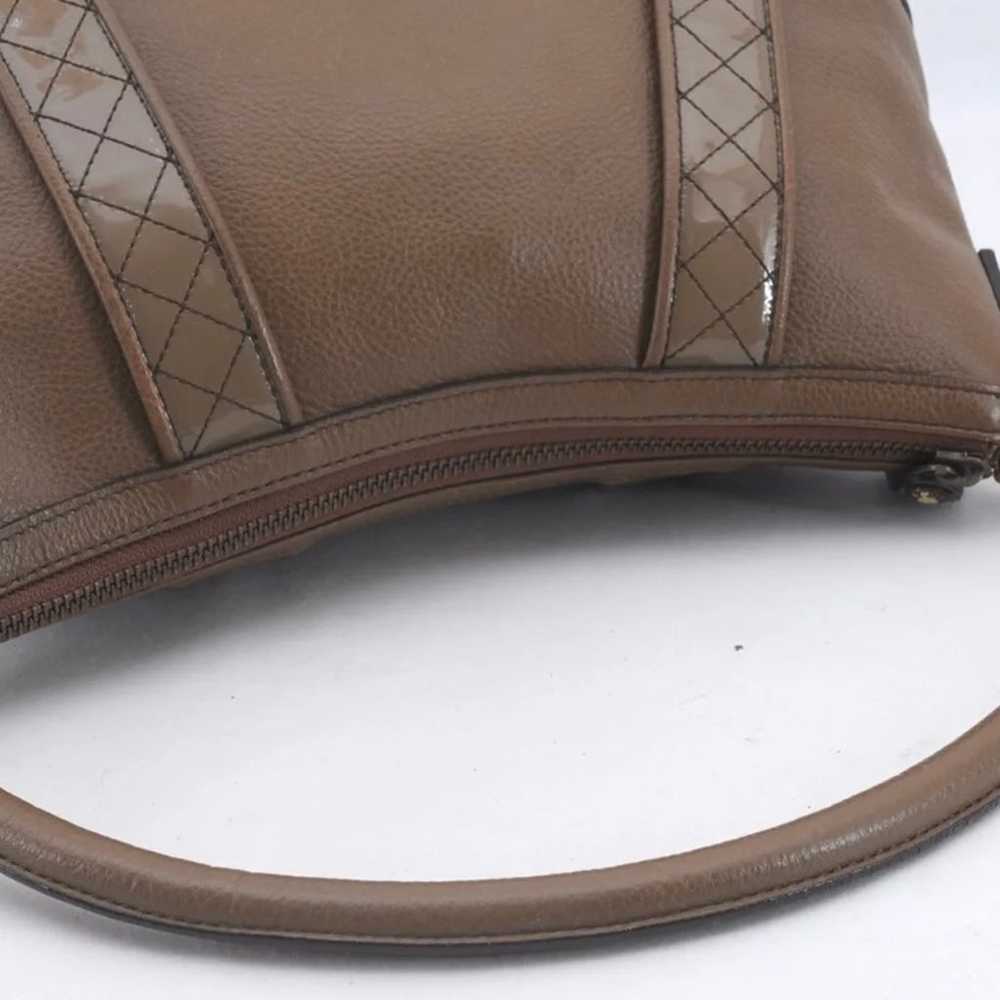 Auth Burberry Vintage Leather Shoulder - image 4