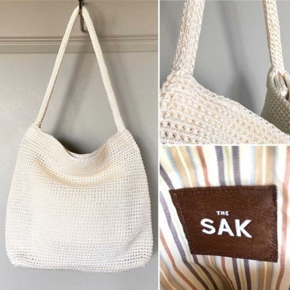 Vintage The SAK Crocheted Shoulder Bag - Gem