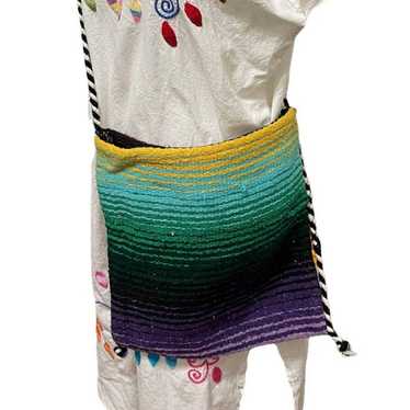 Mexican Woven Crossbody Hobo Bag -13x14 - image 1