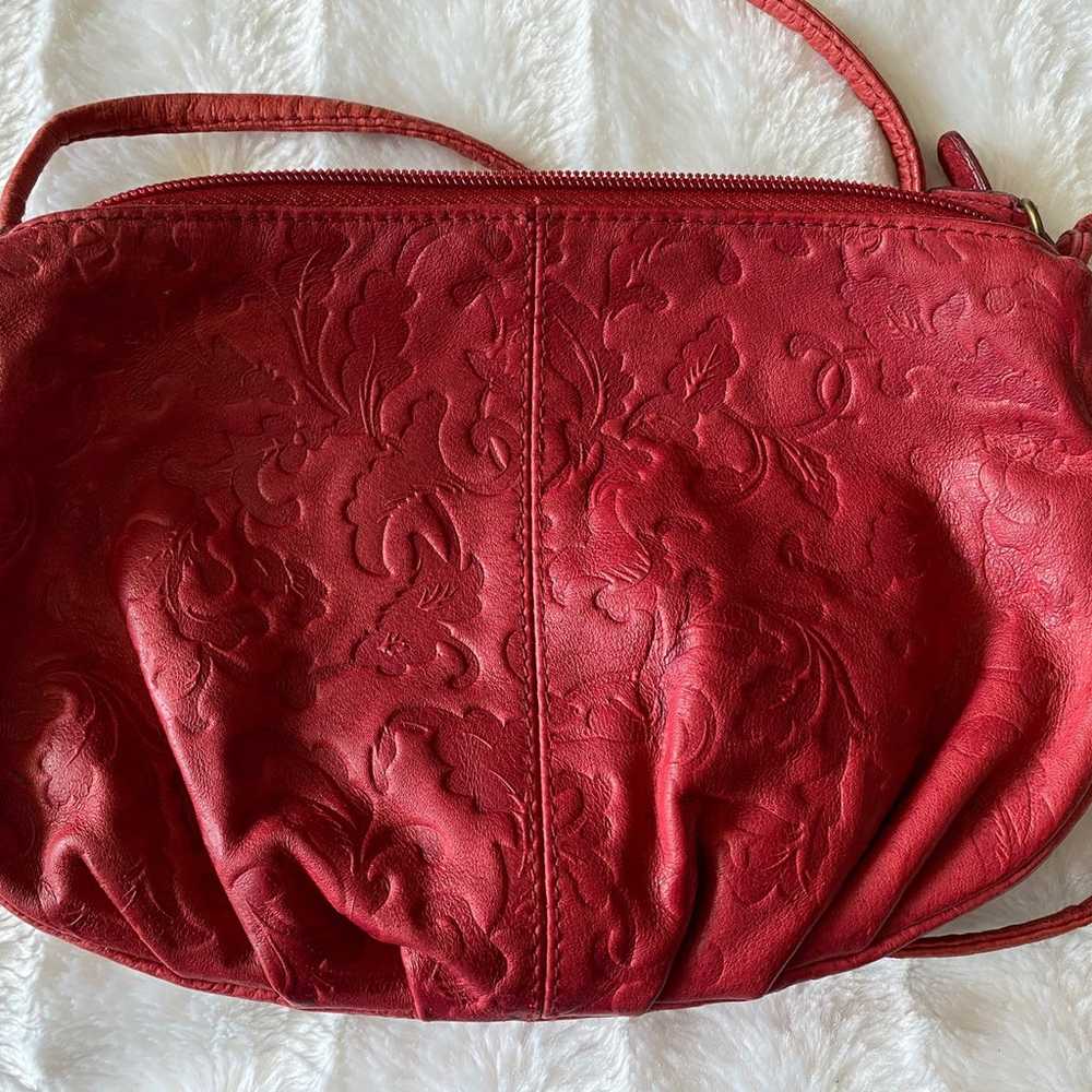 Cherokee Emboseed leather purse - Gem