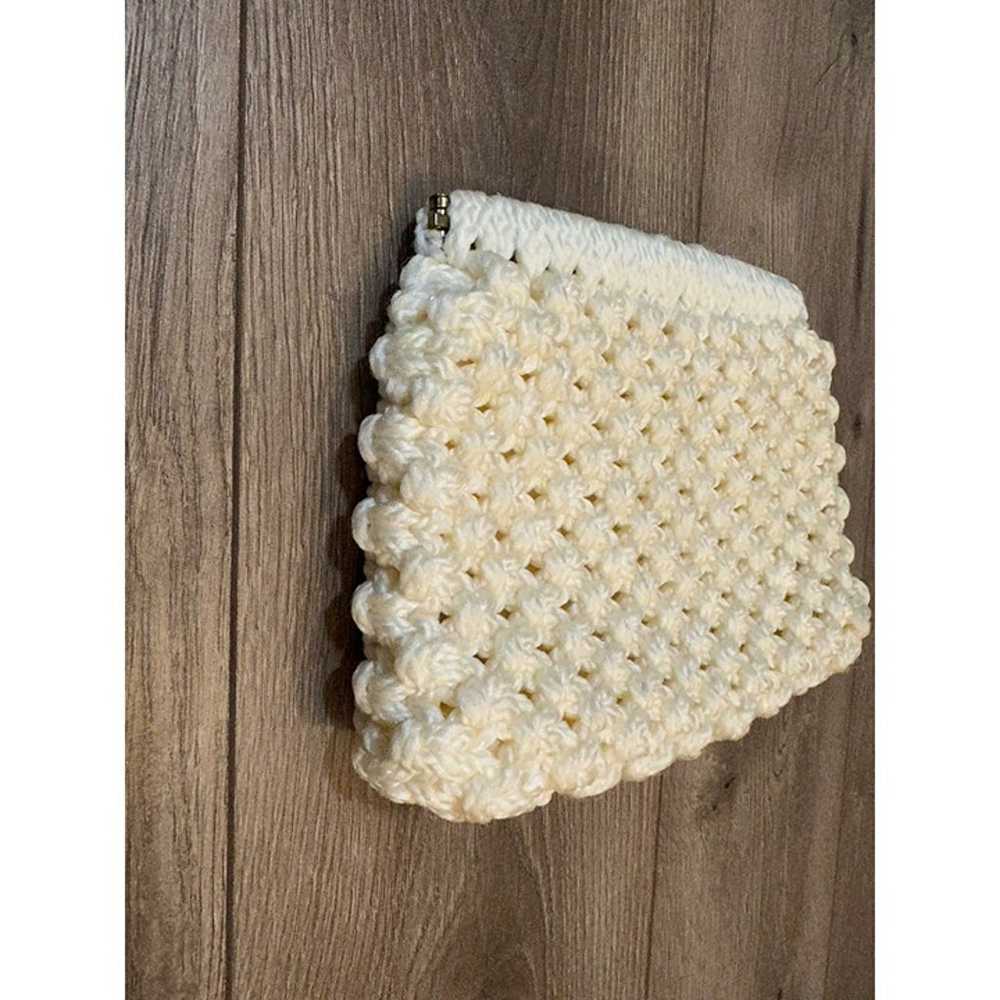 Vintage Crochet hand bag - image 3