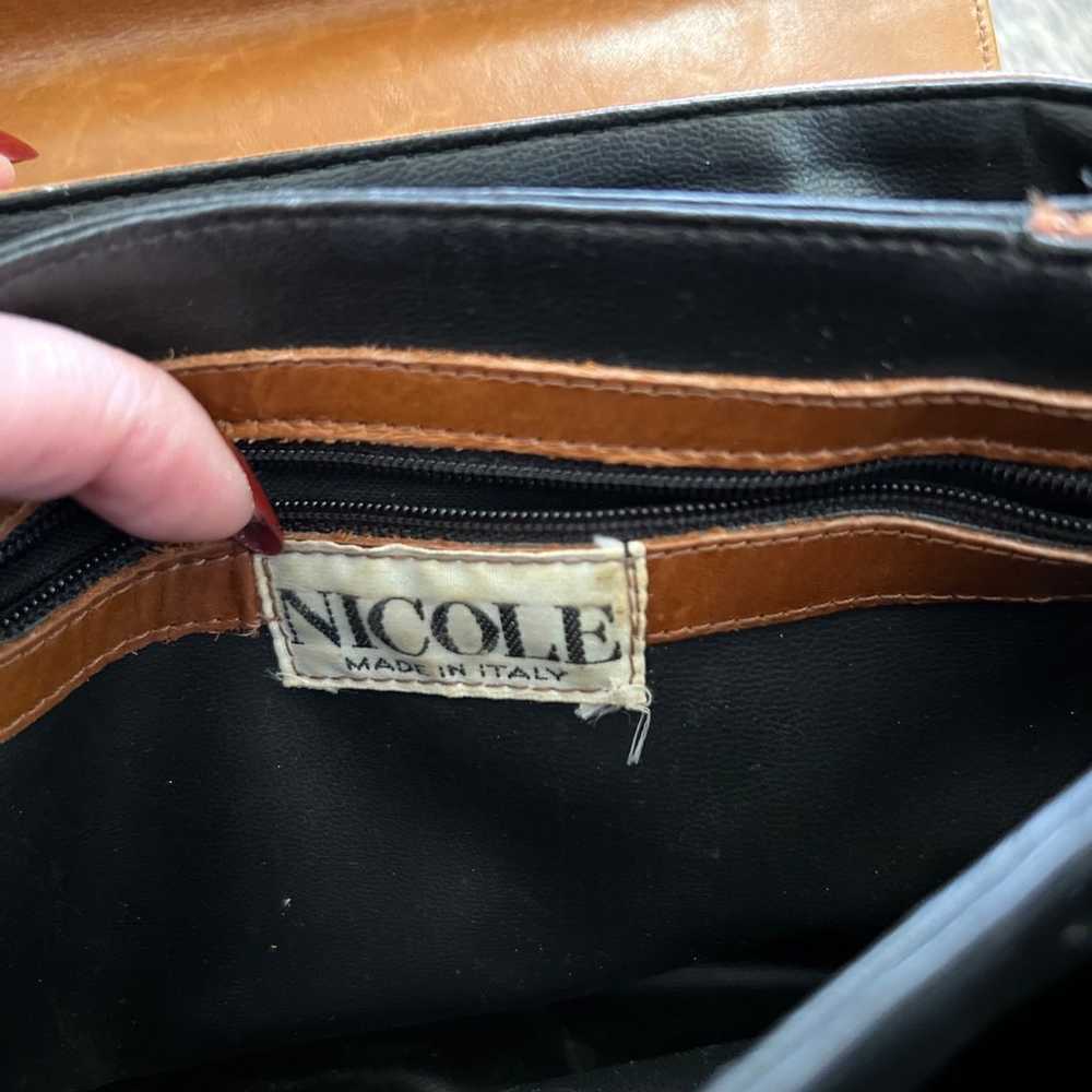 NICOLE - Made In Italy - Vintage Brown Leather Pu… - image 9