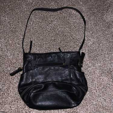 LOUIS VUITTON LADIES VINTAGE BAG WITH SHOULDER STRAP.