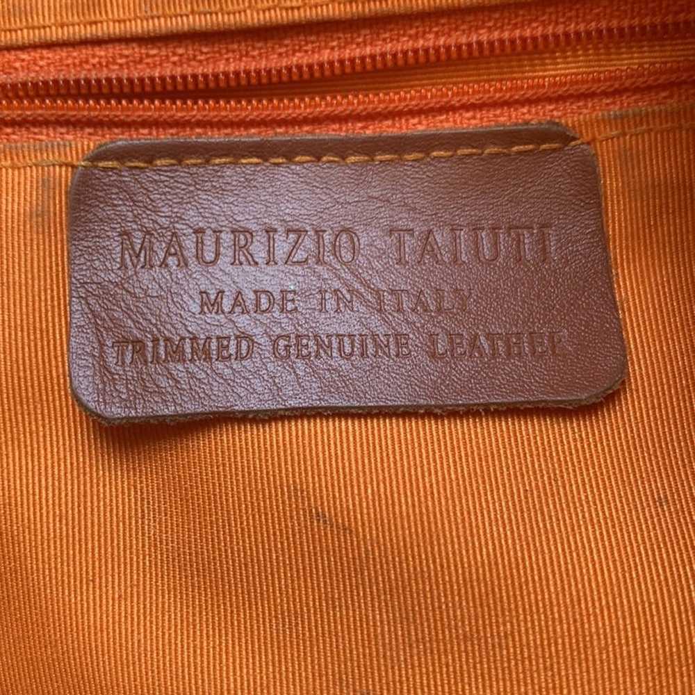 Maurizio Taiuti Cowhide Hobo Bag Genuine orders Leather Made in Italy Suede Interior