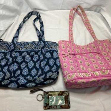 Lot of Vera Bradley, 2 pocket books and a Wallet - image 1