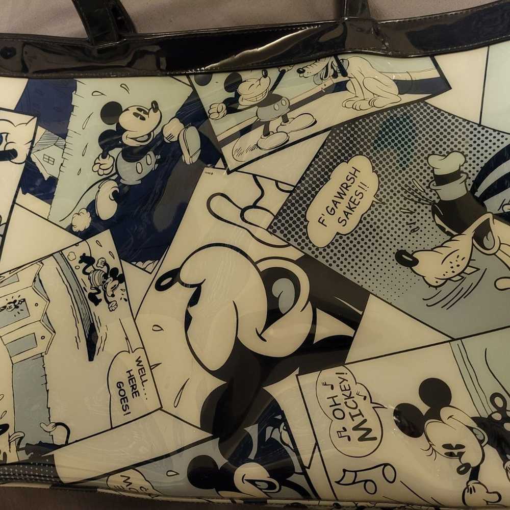 Disney Mickey and Minnie Mouse Comic Strip Vinyl … - image 2
