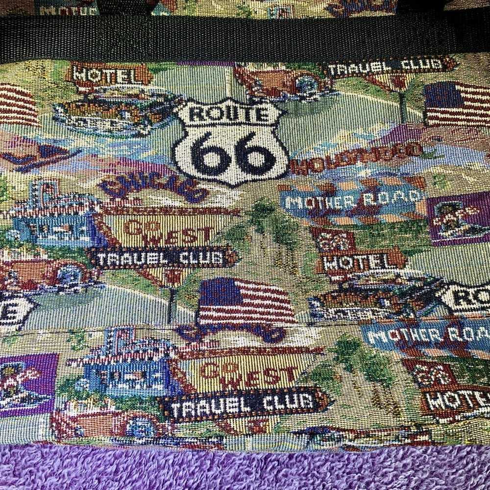 Route 66 Vintage Zip Tote - image 2