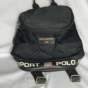 Vintage POLO SPORT ネイビー バックパック 中古・古着通販】POLO SPORT (ポロスポーツ) リュック ネイビー