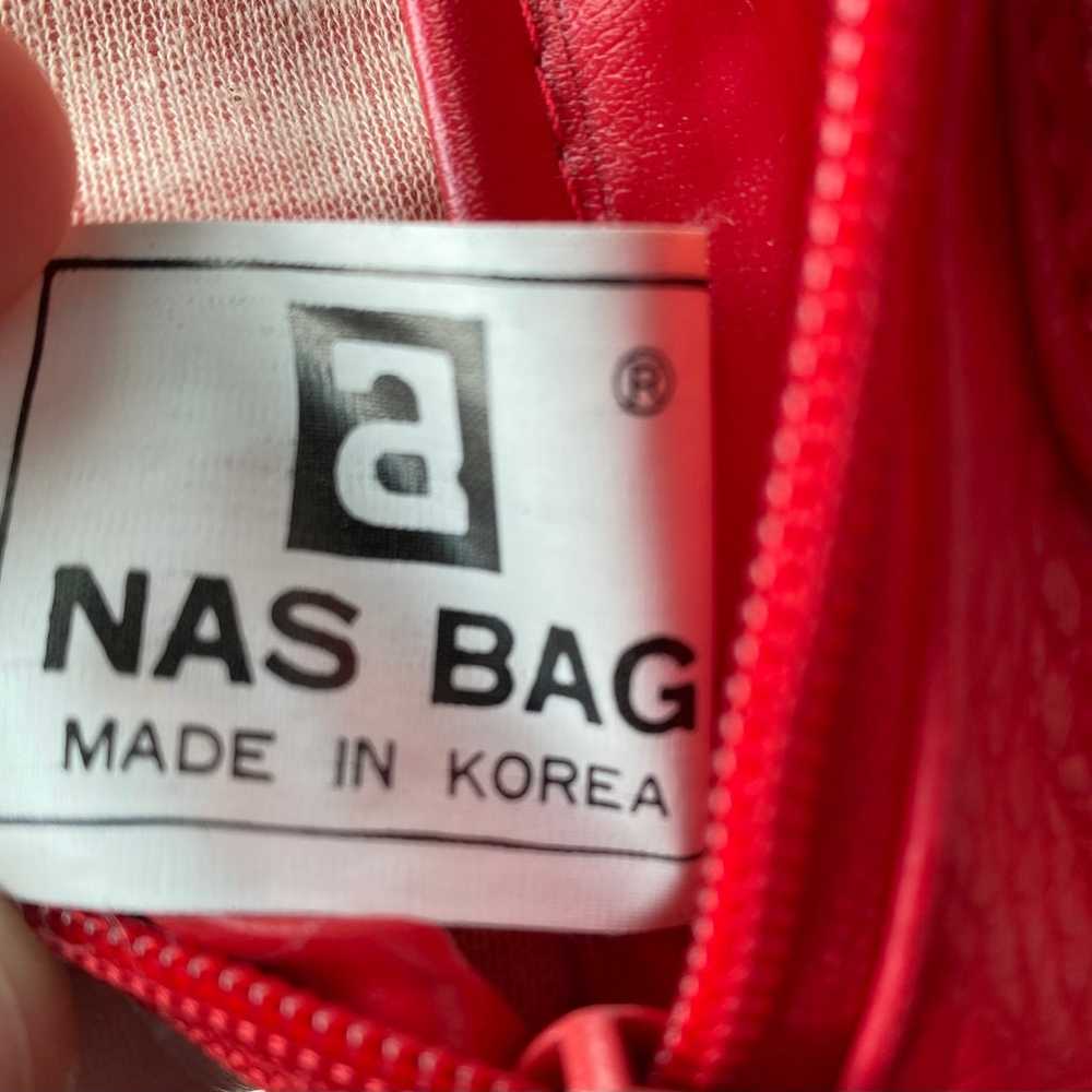 Vintage NAS Red Hip/Waist Bag- Fanny Pack - Korea - image 4