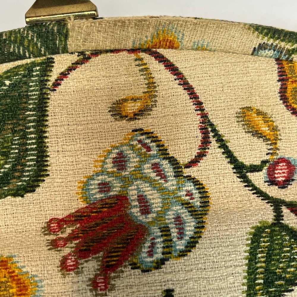 Vintage la france tapestry bag - image 11