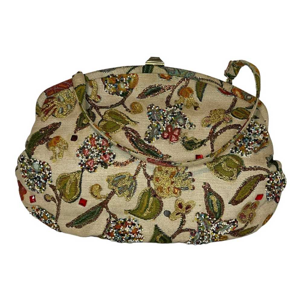 Vintage la france tapestry bag - image 1