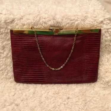 Vintage Etra leather clutch - image 1