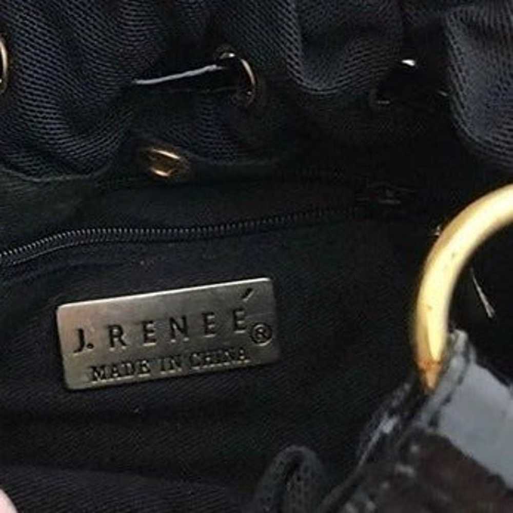 J. Renee Solid Sexy Little Black Shoulder Bag Pur… - image 5