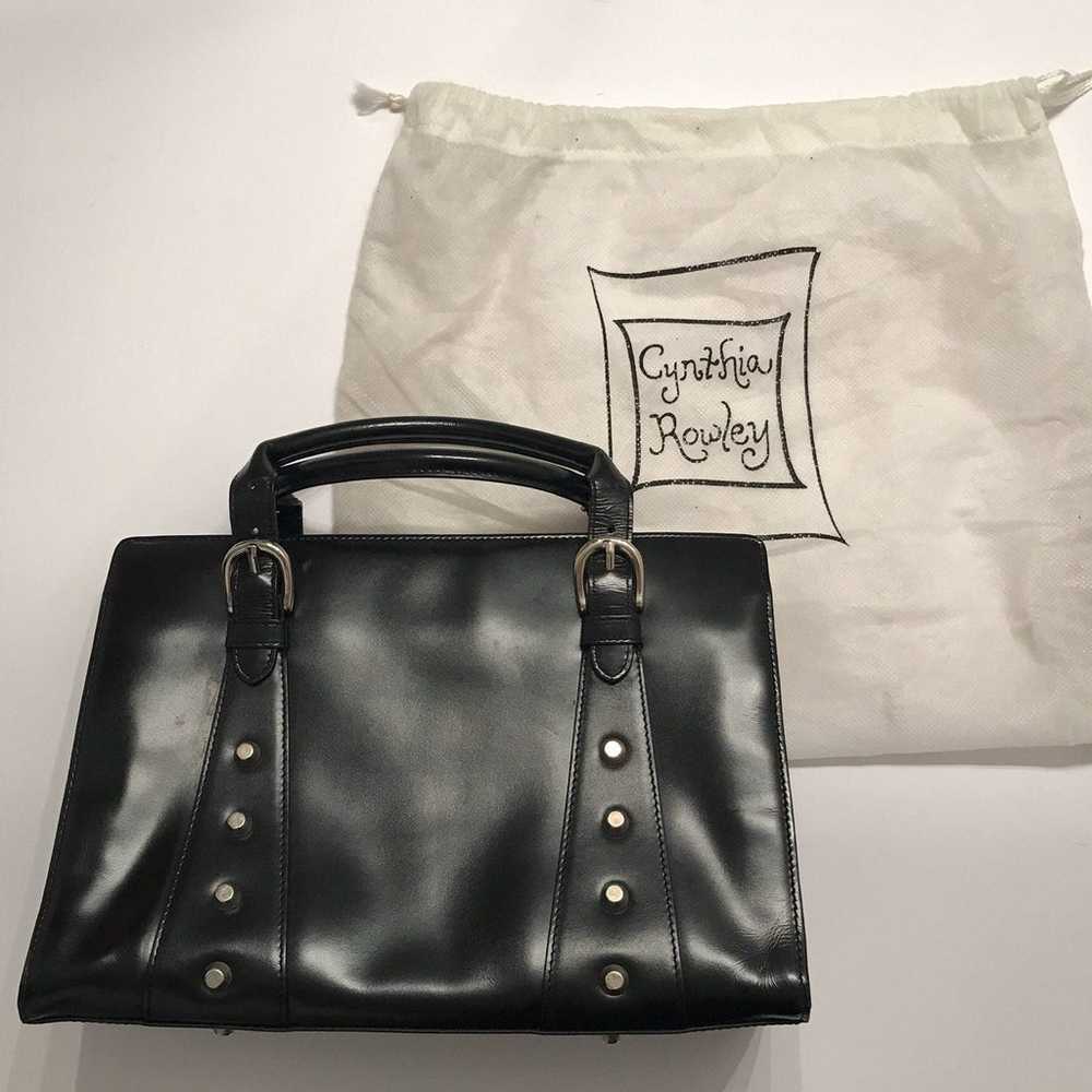 CYNTHIA ROWLEY Shoulder Hobo Purse Bag Leather Kiss Lock Closure | Hobo  purse, Women handbags, Purses