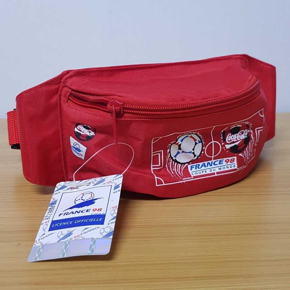 Coca Cola Red Fanny Pack Waist Bag Purse Belt Bag… - image 1