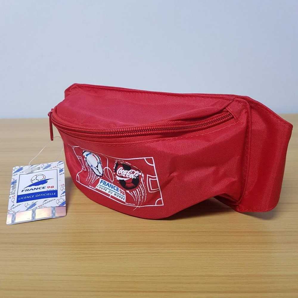 Coca Cola Red Fanny Pack Waist Bag Purse Belt Bag… - image 2