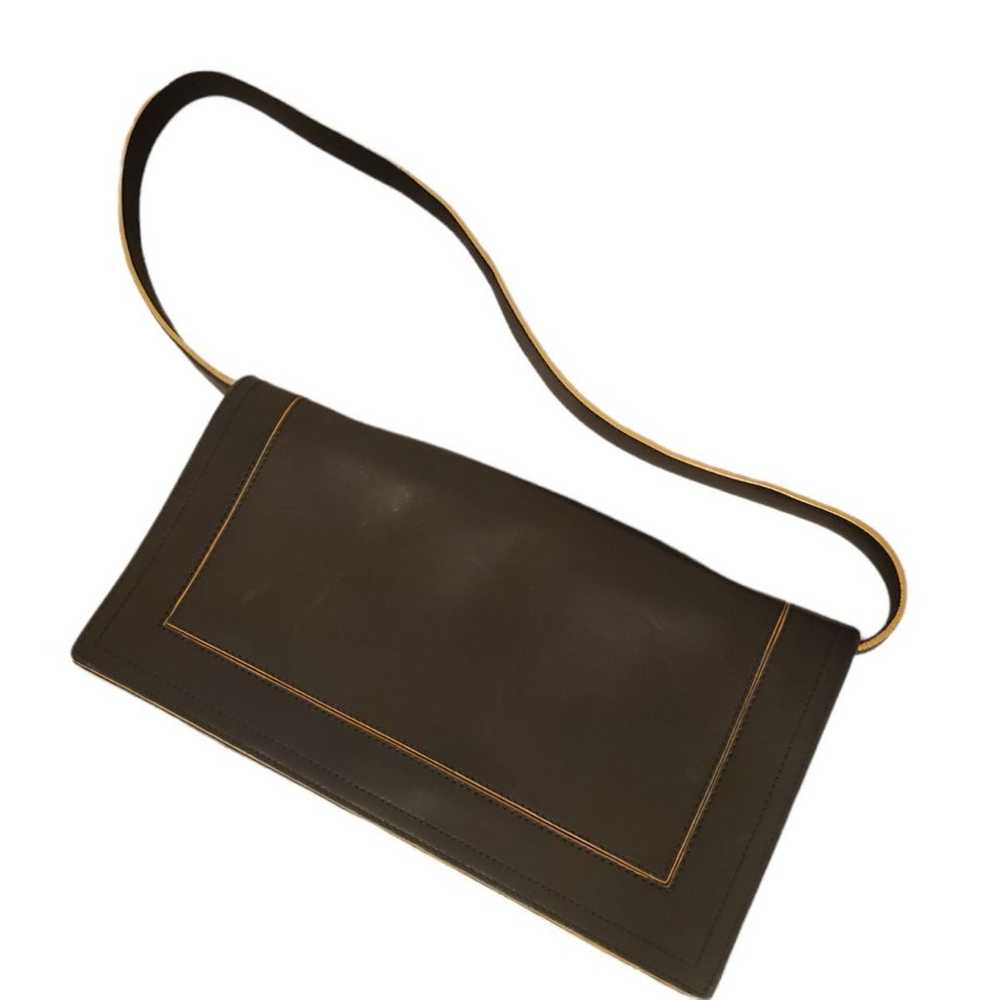 Ellen Tracy leather shoulder purse - image 3