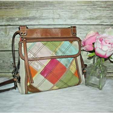 Fossil sale patchwork crossbody