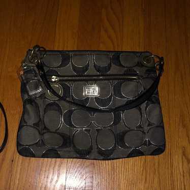 バッグ COACH Vintage Poppy Shoulder Bag 2Way Vintage Coach Poppy Shoulder Bag 2way