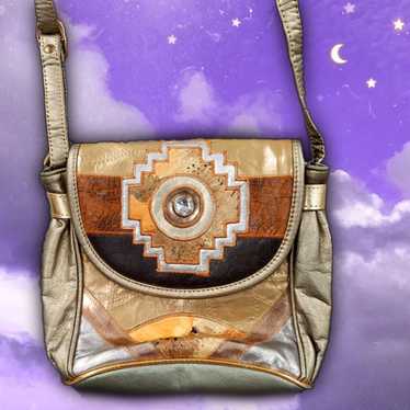 80s Vintage Leather Purse - image 1