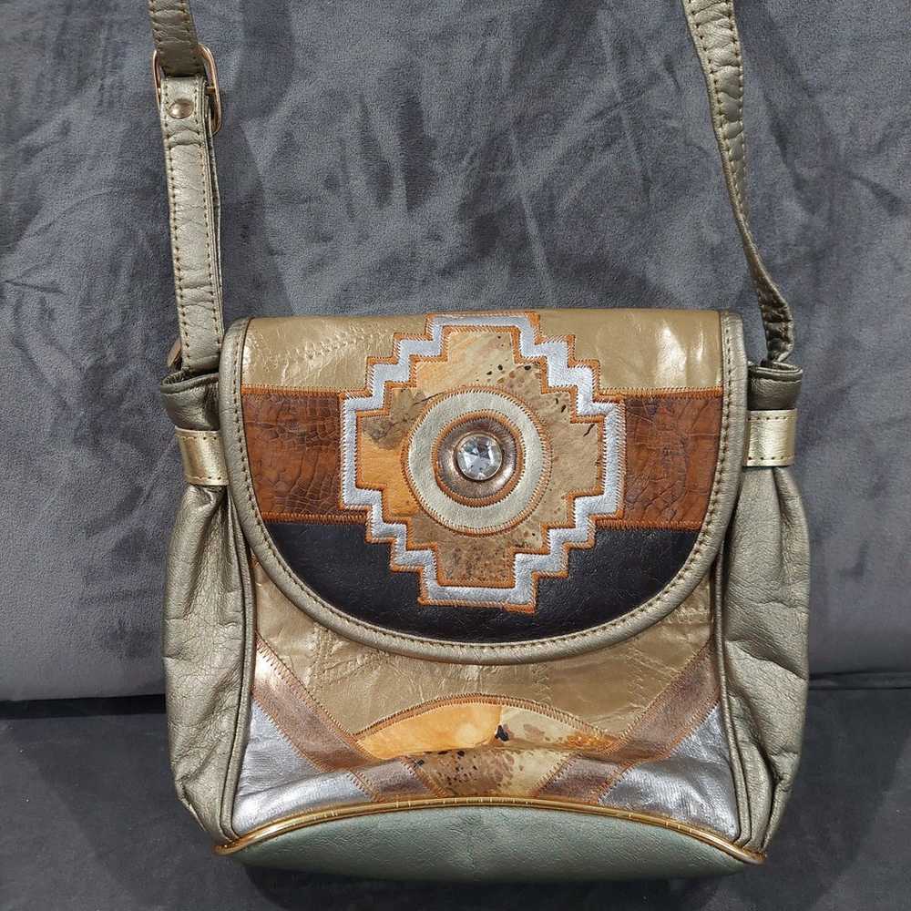 80s Vintage Leather Purse - image 7