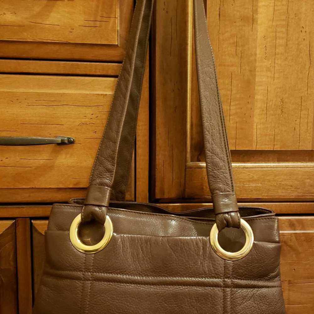 Avorio The Original Padded Shopper w/ Gold Loops … - image 1