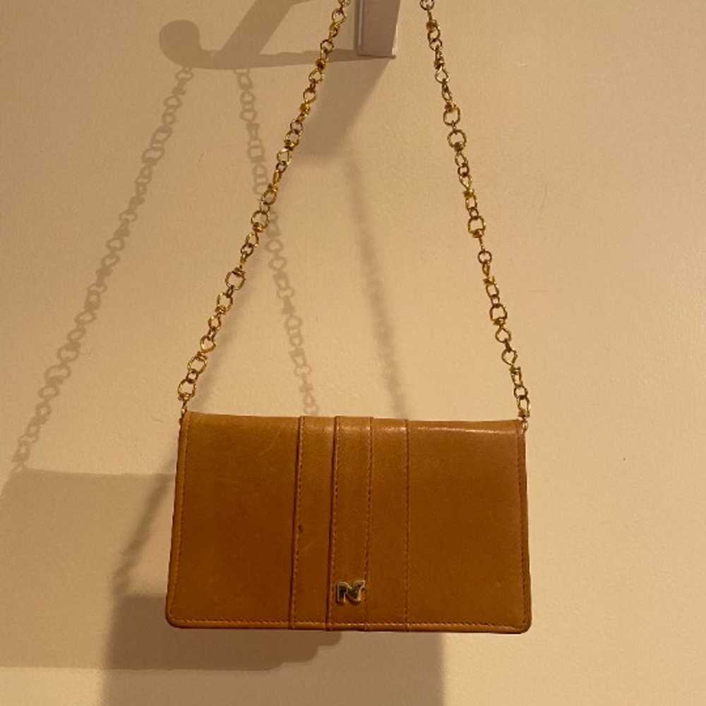 Vintage Nina Ricci Tan Leather Bag - image 1