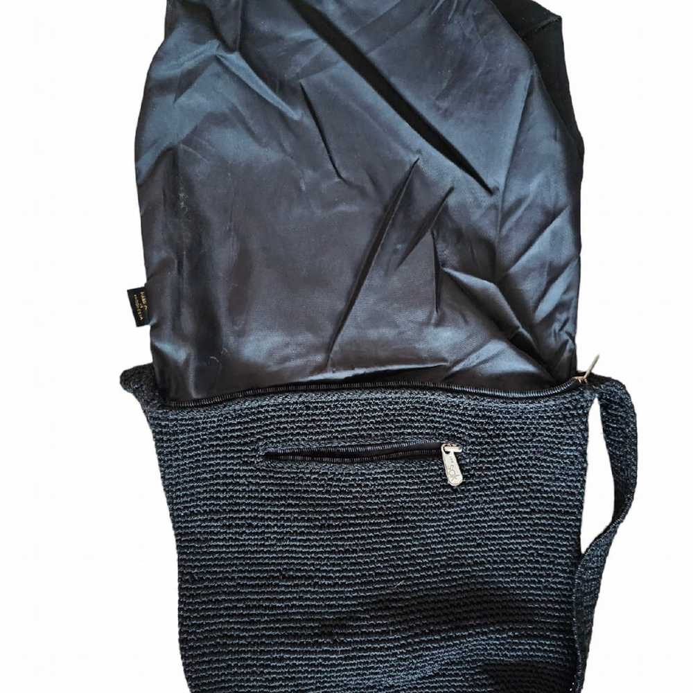 Vintage The Sak Knit Shoulder Bag Black - image 3