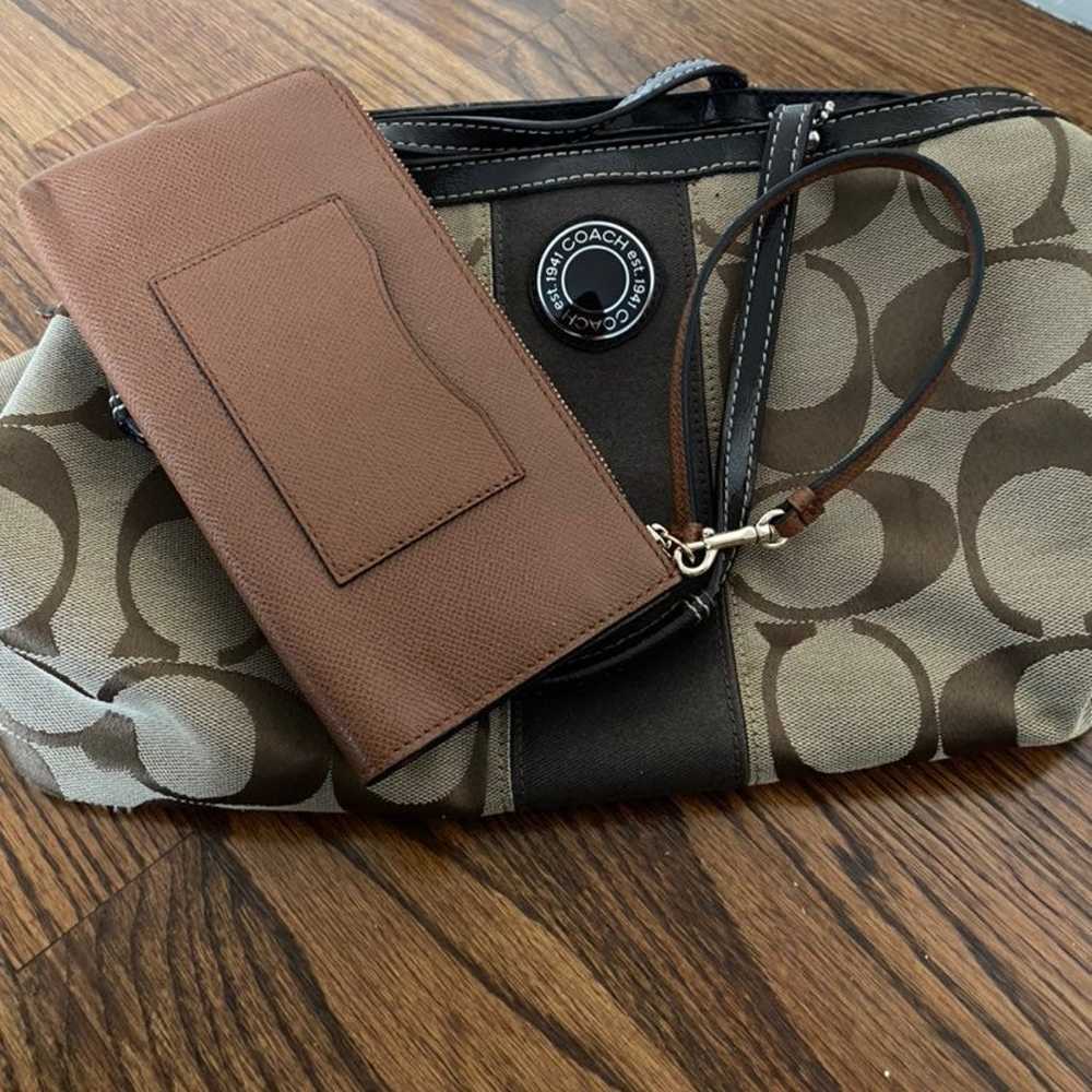 VINTAGE COACH BAG AND WALLET - image 4