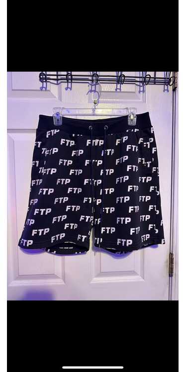 FTP All Over top Shorts Black