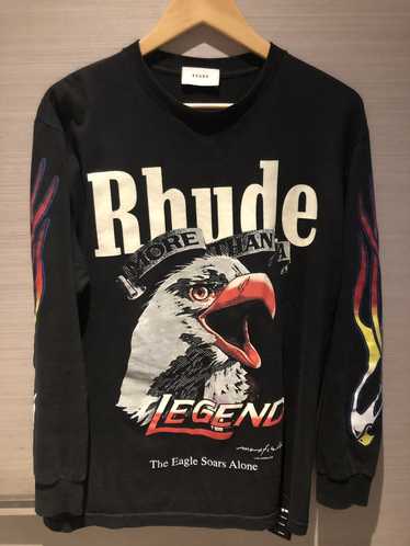 Rhude rhude eagle shirt - image 1