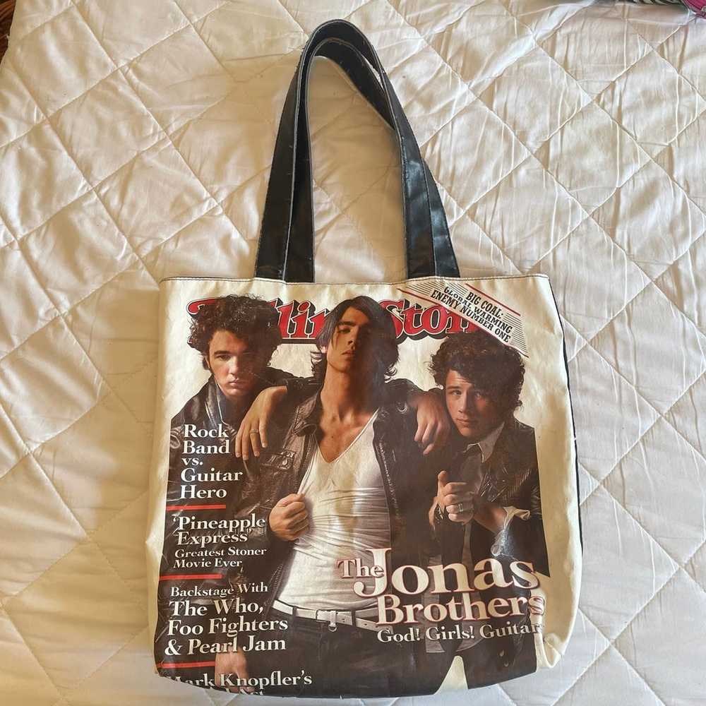 Jonas Brothers Rolling Stone Magazine Cover Tote … - image 3