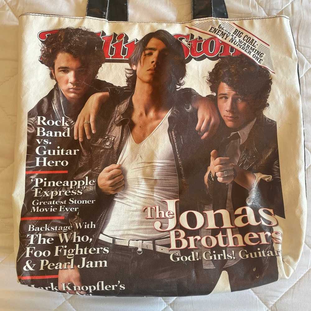 Jonas Brothers Rolling Stone Magazine Cover Tote … - image 4