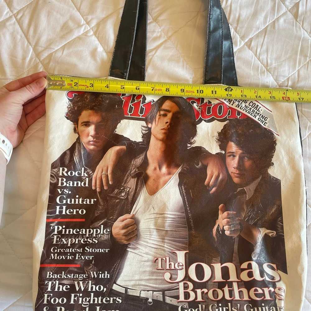 Jonas Brothers Rolling Stone Magazine Cover Tote … - image 5