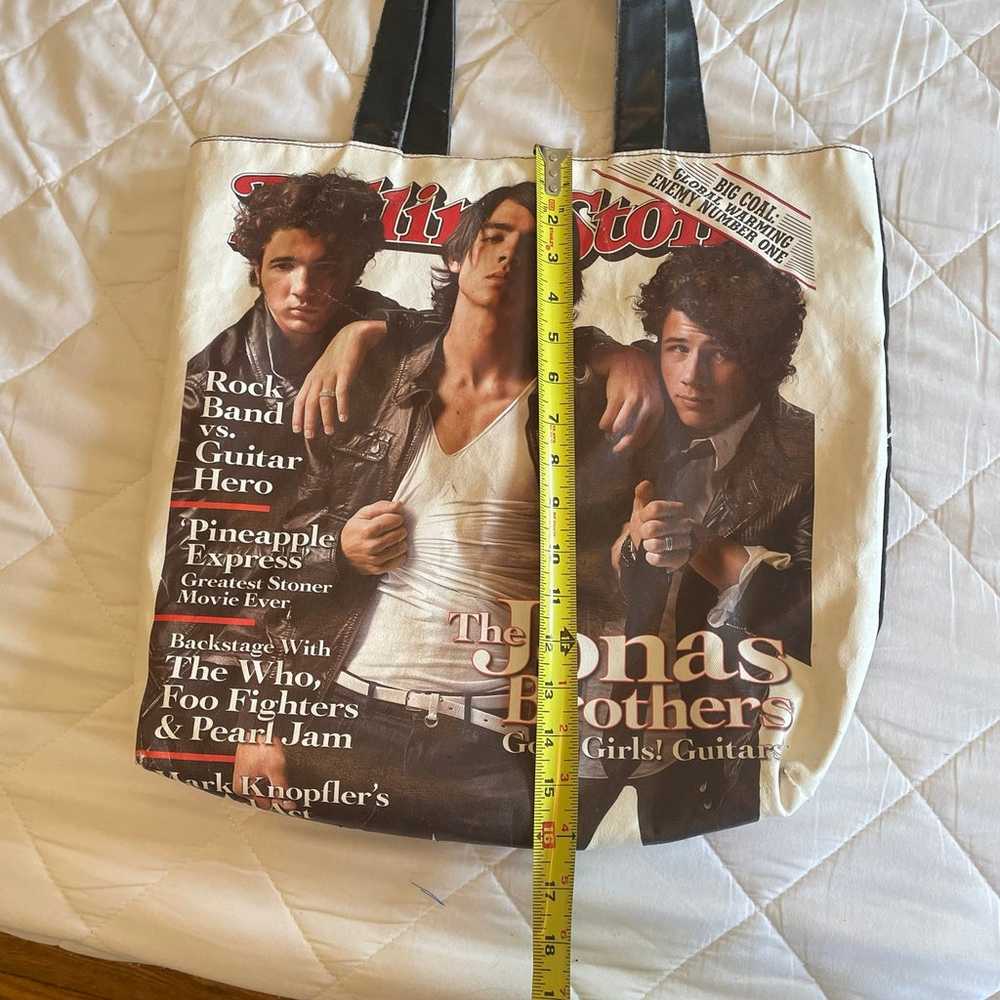 Jonas Brothers Rolling Stone Magazine Cover Tote … - image 6