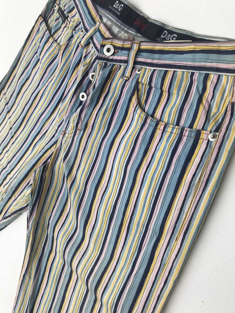 Dolce & Gabbana DOLCE AND GABANA COLORFUL STRIPE … - image 4