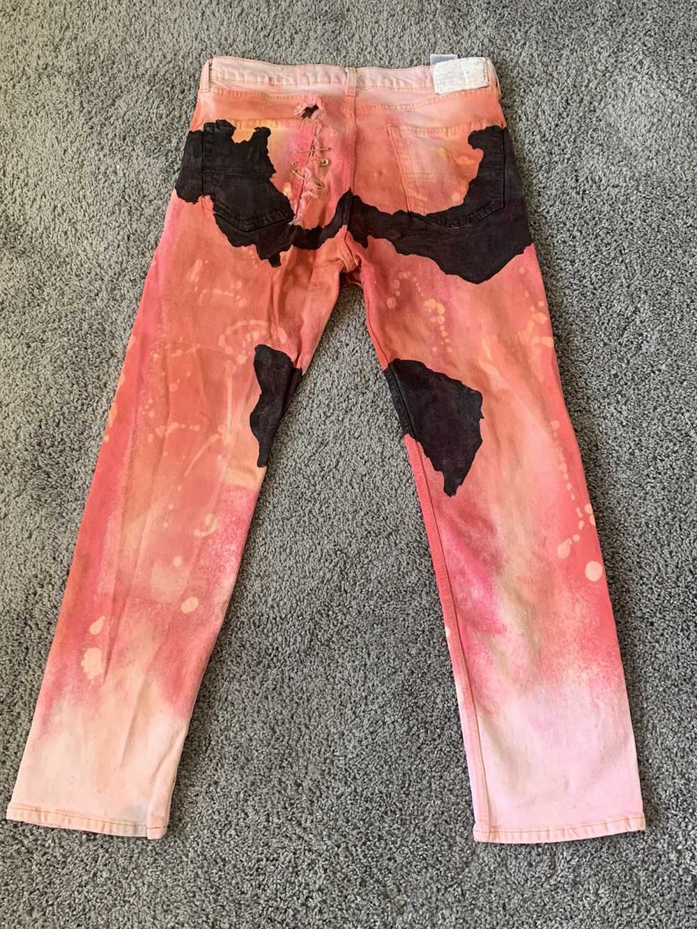 Custom Custom dyed/painted denim - image 2