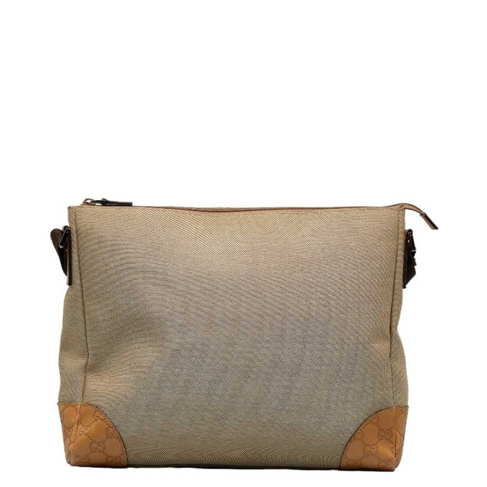 Gucci GUCCIsima Shoulder Bag 257301 Brown Orange … - image 3