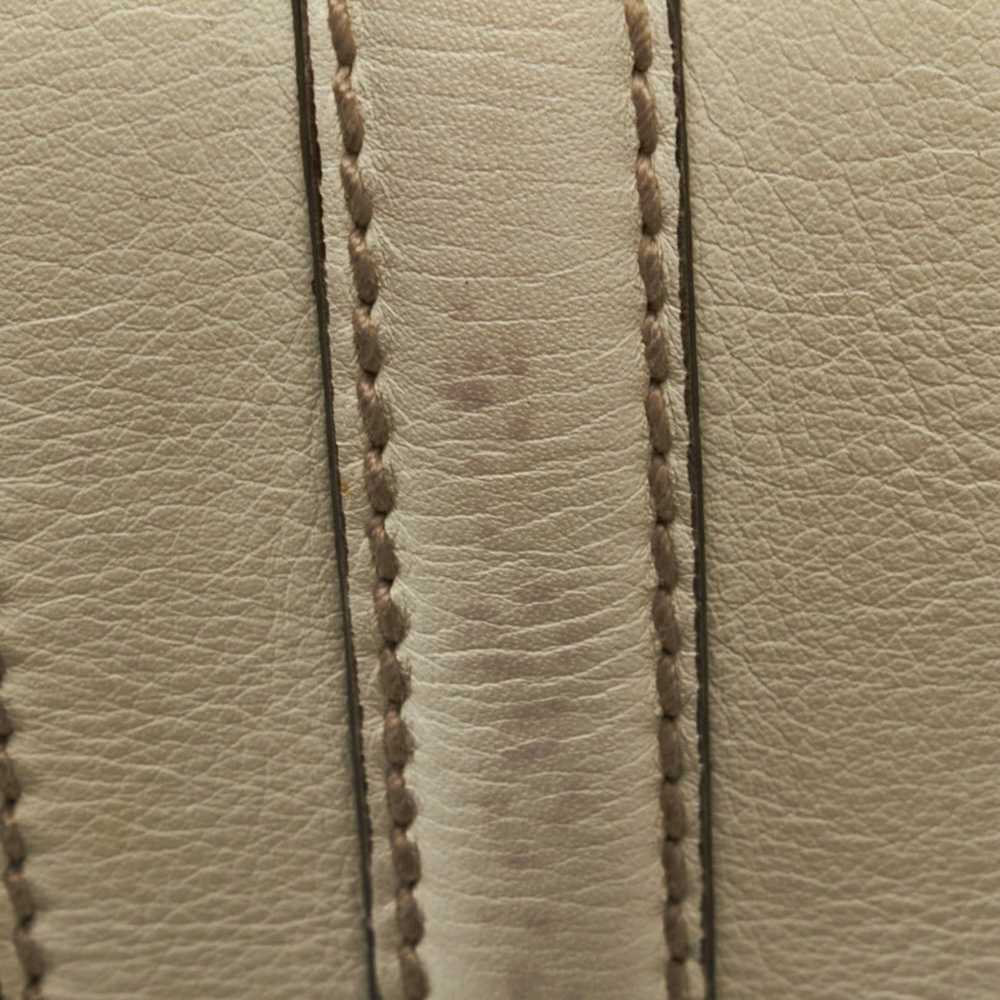 Gucci GUCCIsima Handbag 233610 White Leather Wome… - image 5