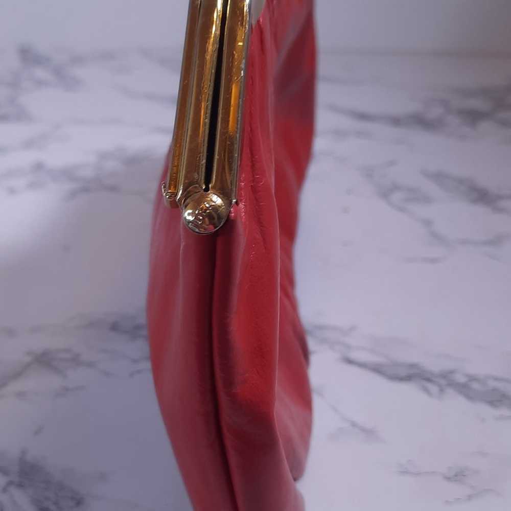 Vintage Mardane 1960s Red Leather Cocktail Purse … - image 10