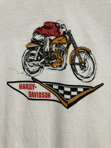 Vintage Vintage Harley Davidson 80s Rider Motorcy… - image 1