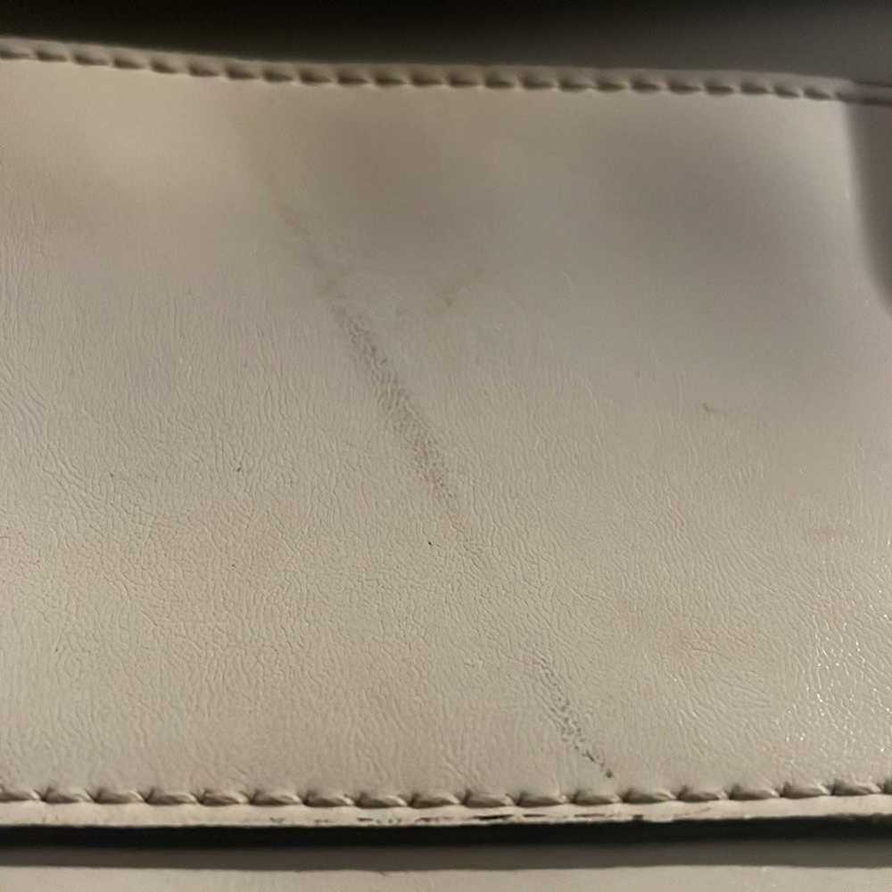 Guess Vintage white leather purse Y2K era rare - image 11
