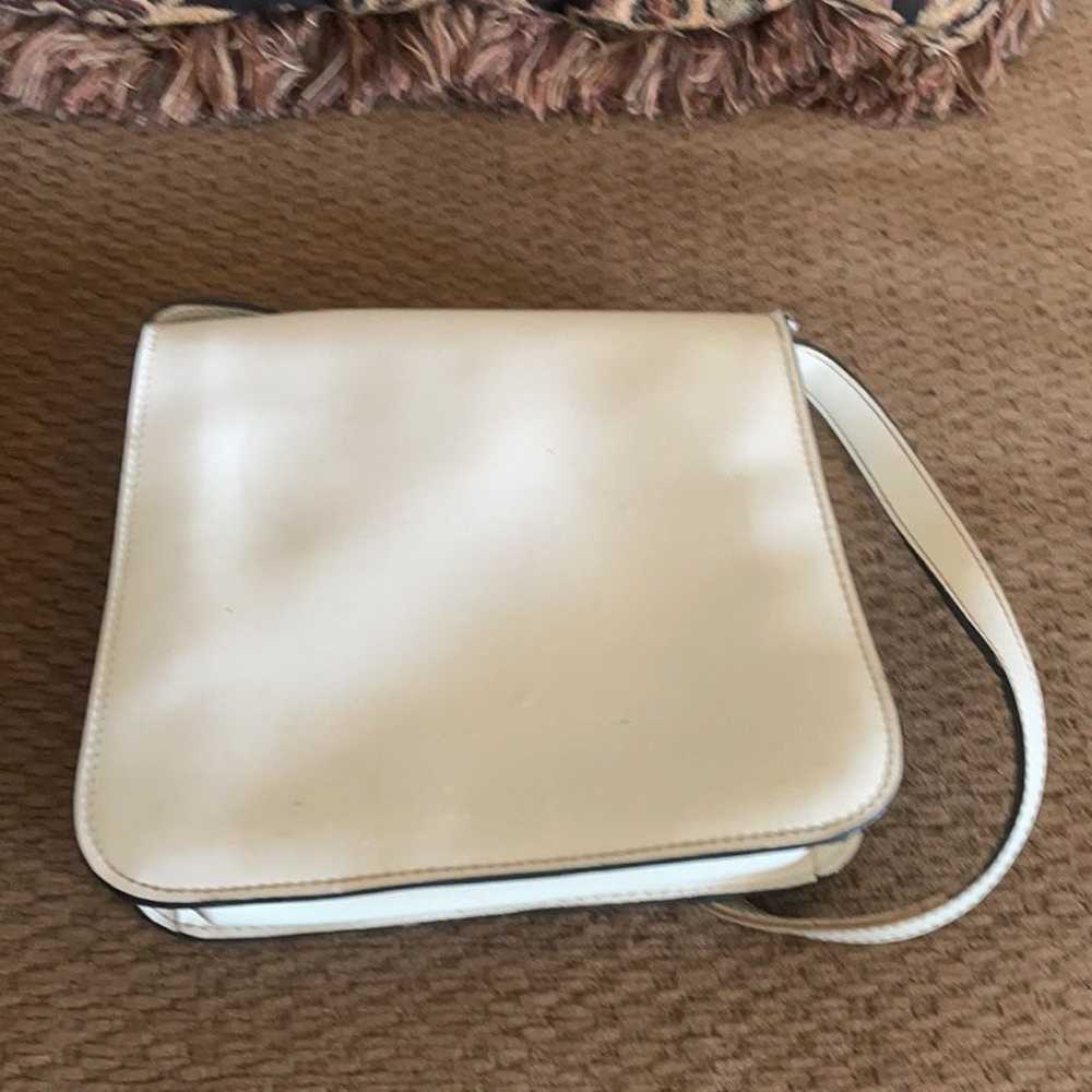 Guess Vintage white leather purse Y2K era rare - image 3