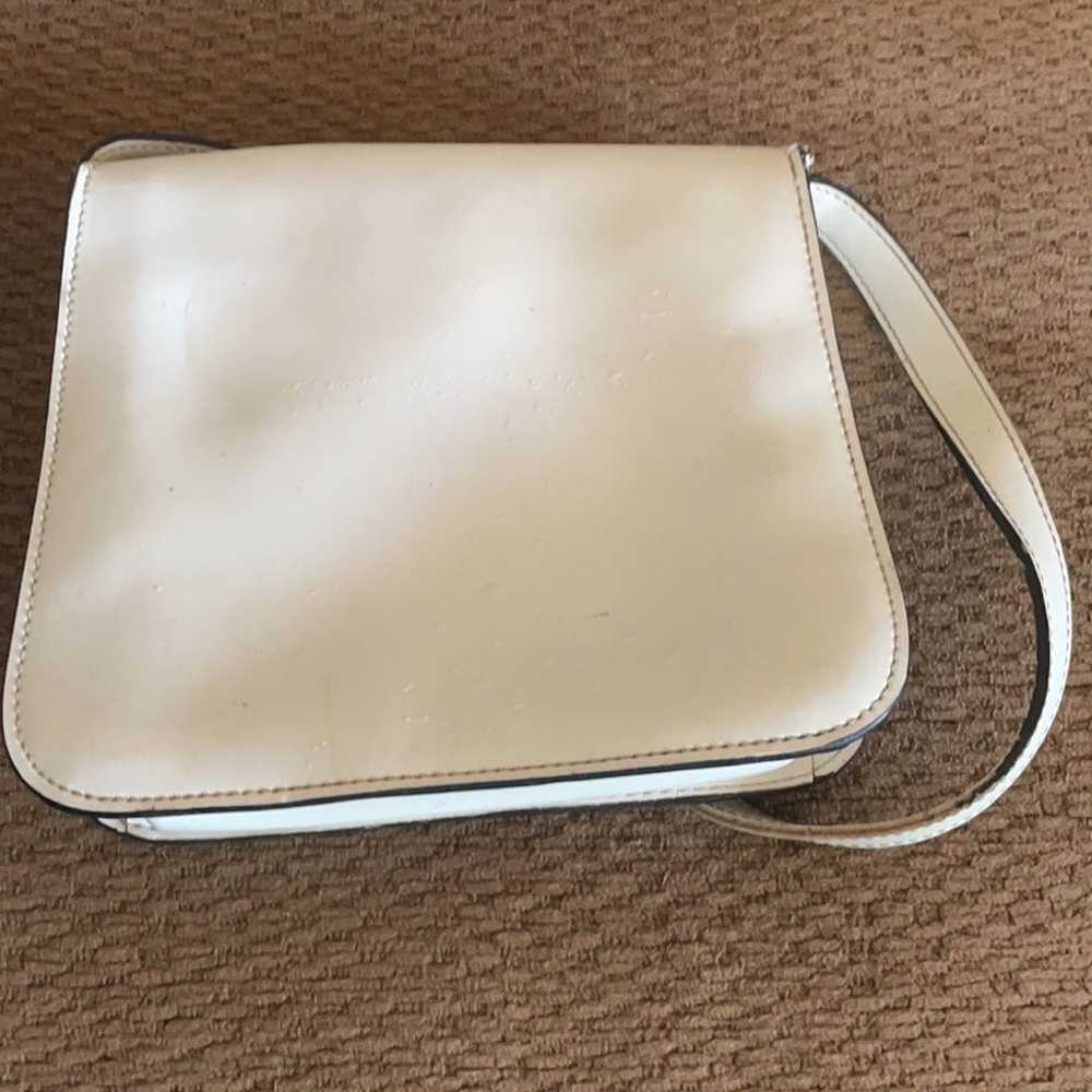 Guess Vintage white leather purse Y2K era rare - image 4