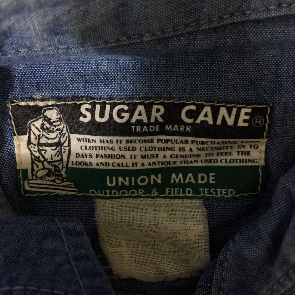 Sugar Cane Vtg 90’ SUGAR CANE Super Shell Denim C… - image 3