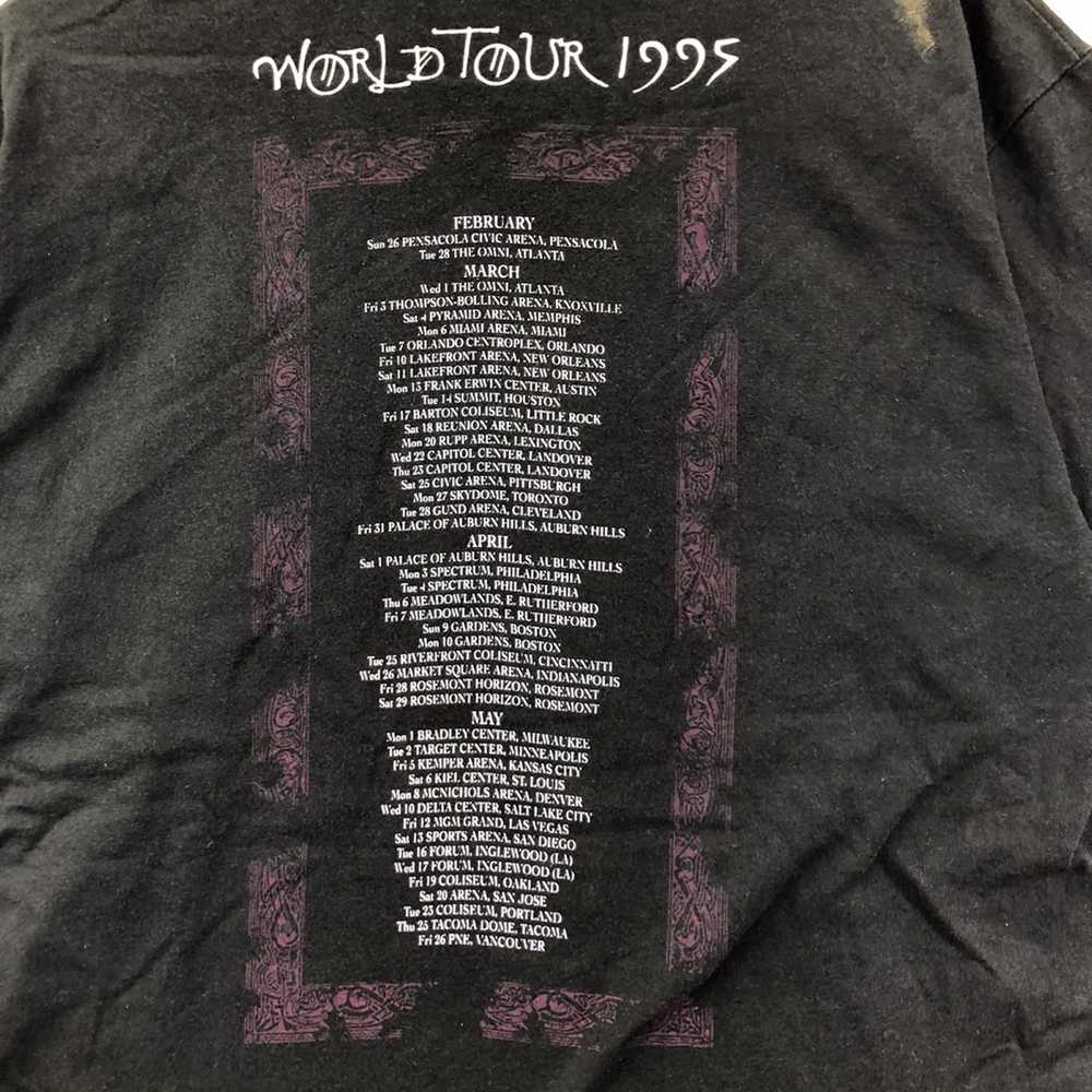 Band Tees × Tour Tee × Vintage Vtg 1995 JIMMY PAG… - image 7