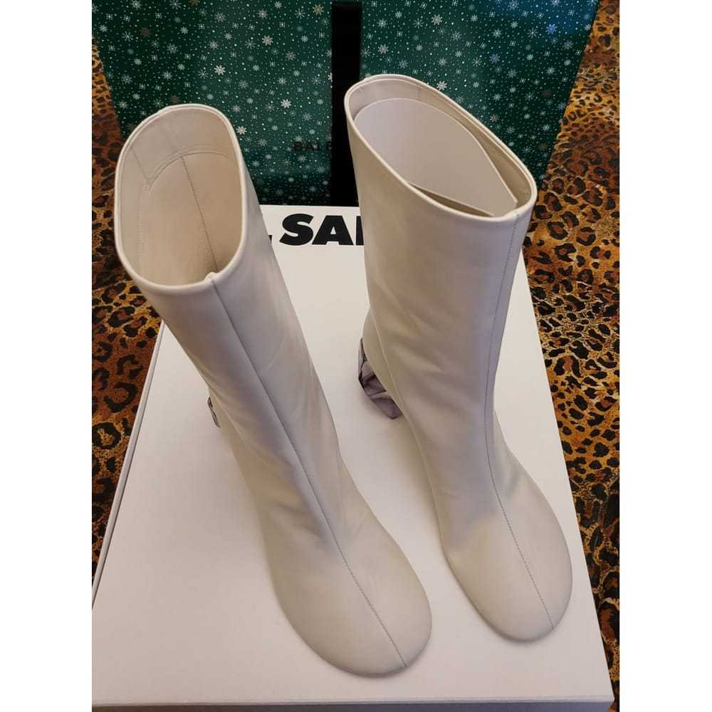 Jil Sander Leather western boots - image 5