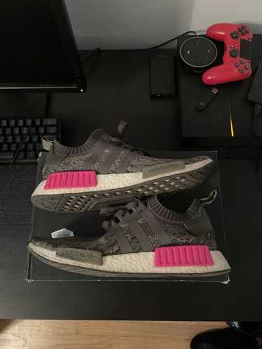 Adidas nmd_r1 primeknit outlet utility camo men's shoe