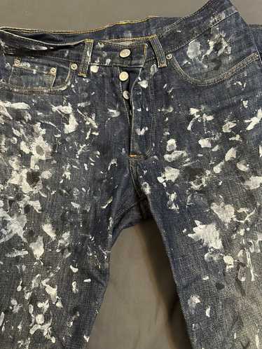 Helmut lang best sale paint splatter jeans