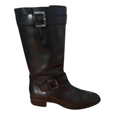 Tod's Leather biker boots - image 1